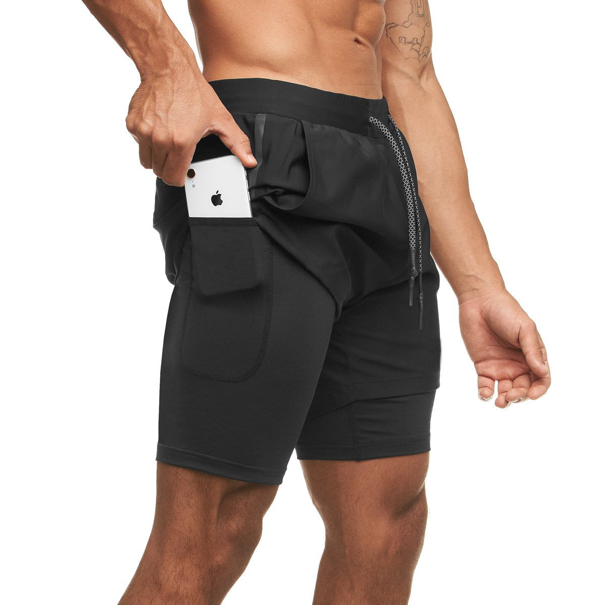 PANTALONETA DEPORTIVA 2 EN 1 HOMBRE