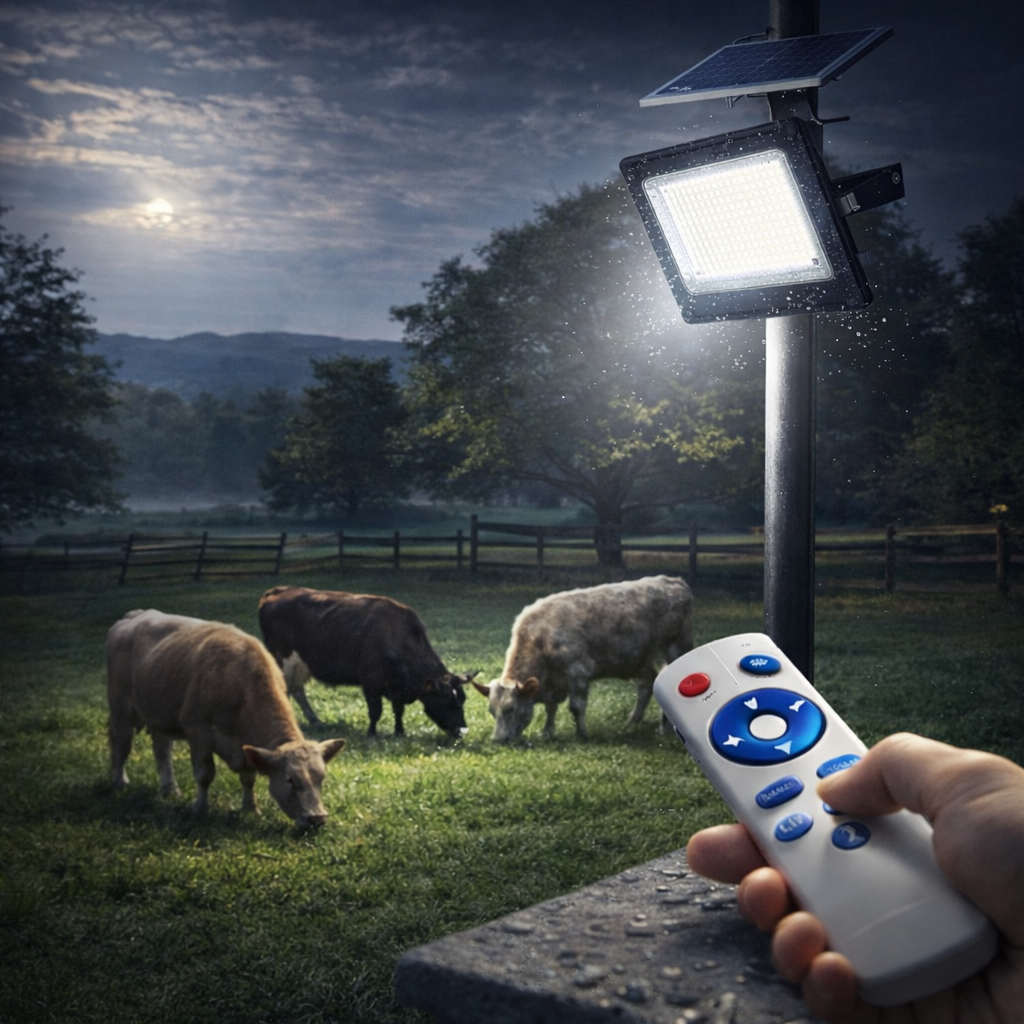 REFLECTOR SOLAR 100W + Control Remoto